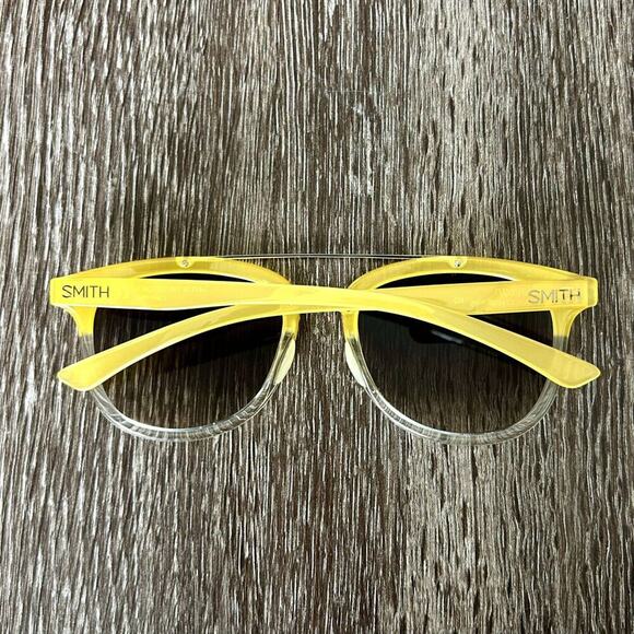 EUC Smith Optics Clayton Carbonic Lemon Yellow Crystal Sunglasses Gradien Unisex - Picture 6 of 16